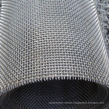 Flat Topped Curved Woven Wire Mesh/Crimped Wire Mesh